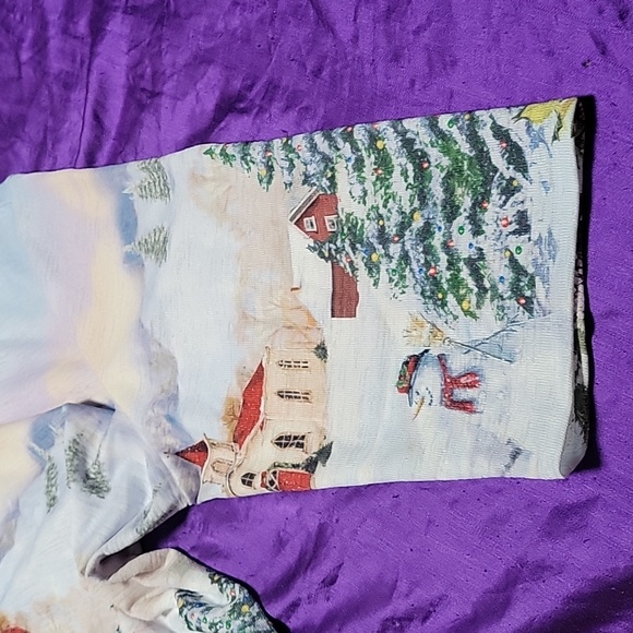 Alfred Dunner snowman christmas nativity blouse - Picture 7 of 9